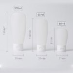 60ml Emulsion travel refill bottle cover squeeze bottle shampoo