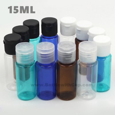 15ml Emulsion bottles flip bottle plastic perfume bottle, cosmet