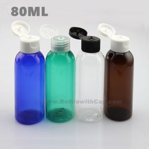 80ml Flip bottle toner trial sample bottle essential oil bottle