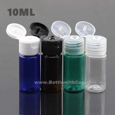 10ml Flip bottle toner Mini trial sample bottle cosmetics packin