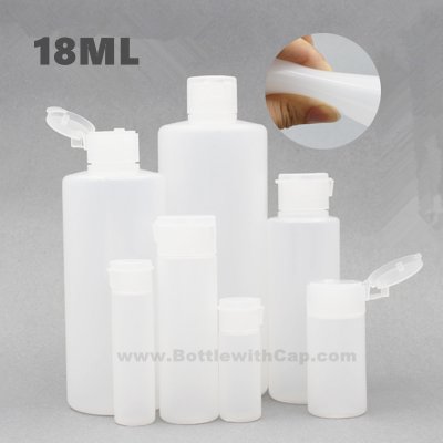 18ml Travel cosmetics soft bottles plastic squeeze bottle Shampo
