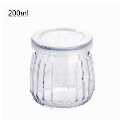 4 Pieces Pudding GLASS Bottle 200ml