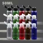 50ml Flip bottle toner trial sample bottle cosmetics packing bot