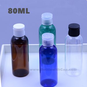 80ml Flip bottle shampoo body wash bottle essential oil bottle c