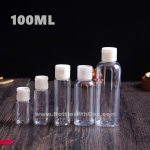 100ml Plastic flip bottle essential oil emulsion bottle shampoo