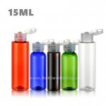 15ml Flip Portable travel shampoo body wash bottle lotion cosmet