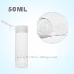 50ml Flip sub bottle transparent plastic bottle lotion toner bot