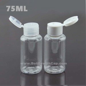 75ml Flip bottle toner trial sample bottle essential oil bottle