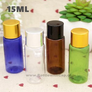 15ml Cosmetics sub bottles empty bottle portable travel plated g