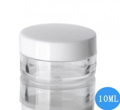 10ML transparent and high grade acrylic cream bottle