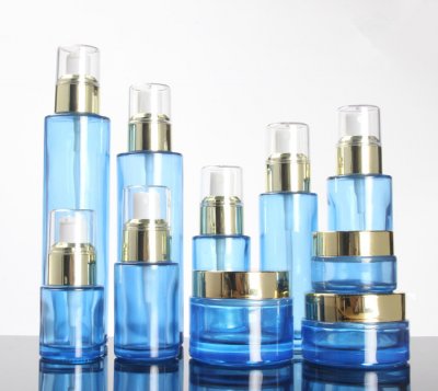 Golden Pump Head Sample Bottle,Water replenishing spray bottle