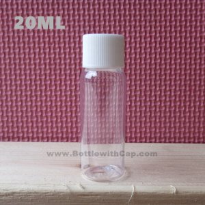 20ml Screw cap bottle Plastic sub bottle lotion bottle cosmetics