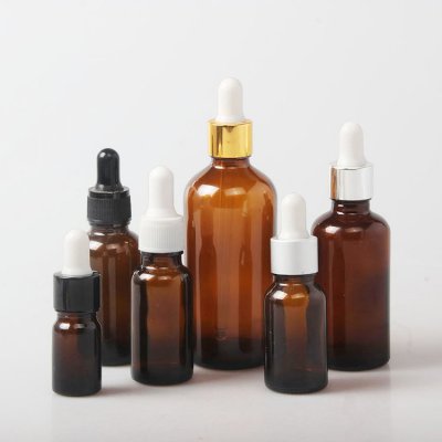 Brown essential oil dispensing bottle,Cosmetic Dropper Bottle