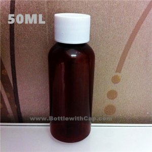 50ml Screw cap bottle powder plastic small bottle medical small