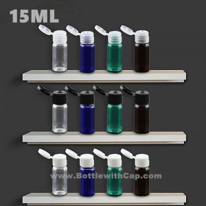 15ml Flip bottle toner trial sample bottle cosmetics packing bot