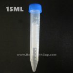 100pcs/lot 15ml Screw centrifuge tube ,sharp bottom with graduat