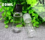 20ml Plastic flip bottle cosmetics trial sample bottle portable