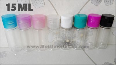 15ml Flip bottle cosmetics plastic bottle essential oil bottle e