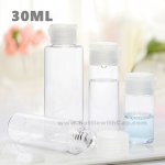 30ml Flip sub bottle transparent plastic bottle lotion toner bot