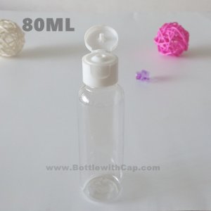 80ml Flip bottle essential oil toner bottle cosmetics packing bo