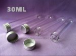 30ml Aluminum cover screw without graduated round bottom glass t