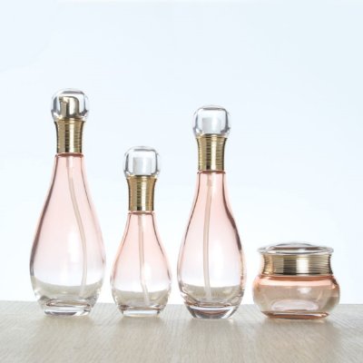 Bowling series cosmetics small bottles, fine spray glass bottle