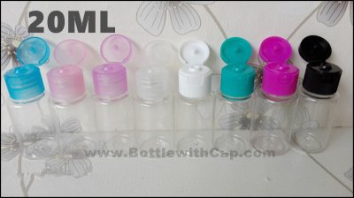 20ml Flip bottle cosmetics plastic bottle essential oil bottle e